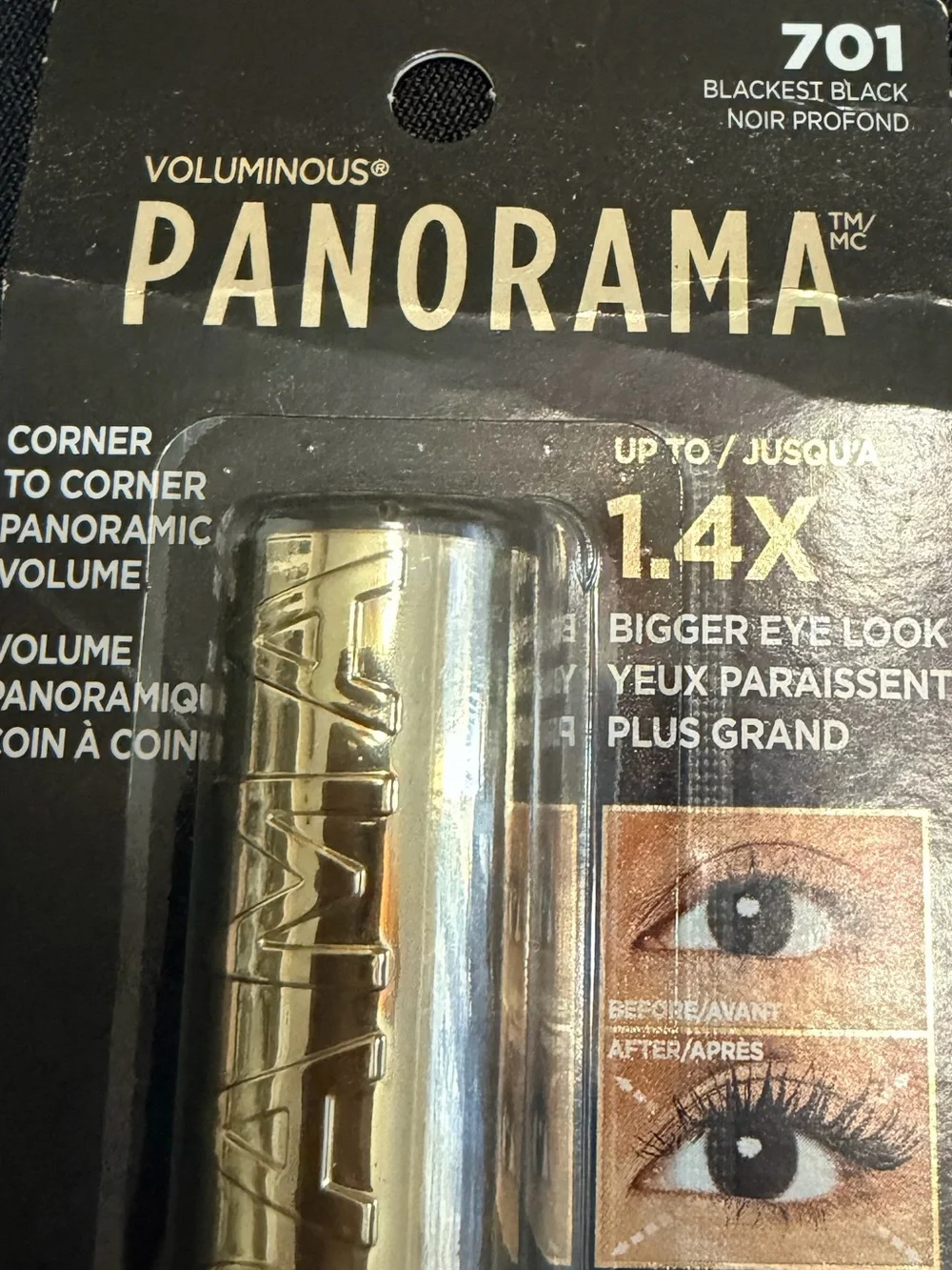 🦋5/$25 L'Oreal Panoramic  Mascara - Black New FullSz